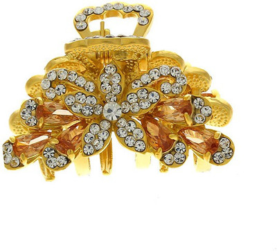 

Anuradha Art Jewellery Clutcher Hair Claw(Gold)
