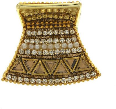

Anuradha Art Jewellery Clutcher Hair Claw(Gold)