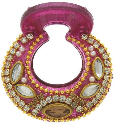 

Anuradha Art Jewellery Clutcher Hair Claw(Pink)