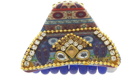 

Anuradha Art Jewellery Clutcher Hair Claw(Blue)