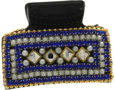 

Anuradha Art Jewellery Clutcher Hair Claw(Blue)