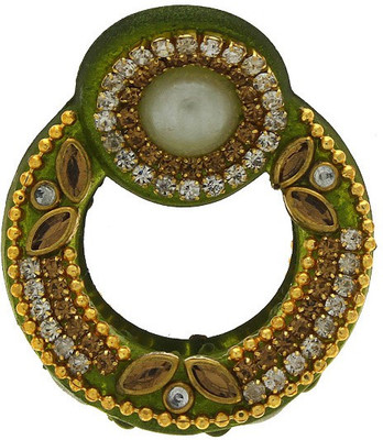 

Anuradha Art Jewellery Clutcher Hair Claw(Green)