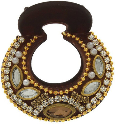 

Anuradha Art Jewellery Clutcher Hair Claw(Brown)