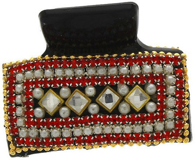 

Anuradha Art Jewellery Clutcher Hair Claw(Pink)
