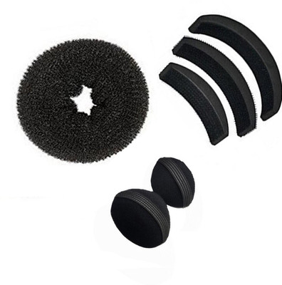 Jampak™ Hair Accessories / Donut Volumizer Bumpits Hair Accessory Set (Black) Hair Accessory Set(Black)