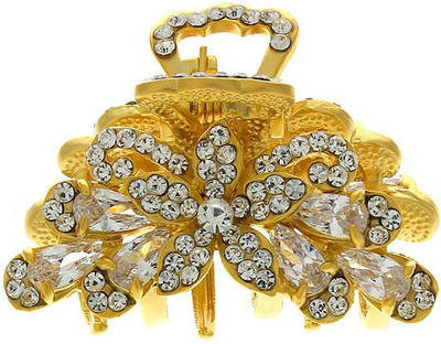 

Anuradha Art Jewellery Clutcher Hair Claw(Gold)