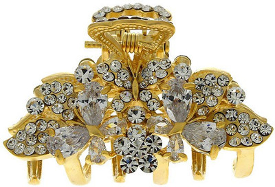 

Anuradha Art Jewellery Clutcher Hair Claw(Gold)