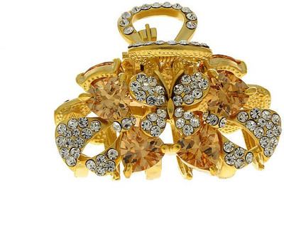 

Anuradha Art Jewellery Clutcher Hair Claw(Gold)