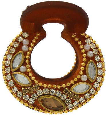 

Anuradha Art Jewellery Clutcher Hair Claw(Brown)