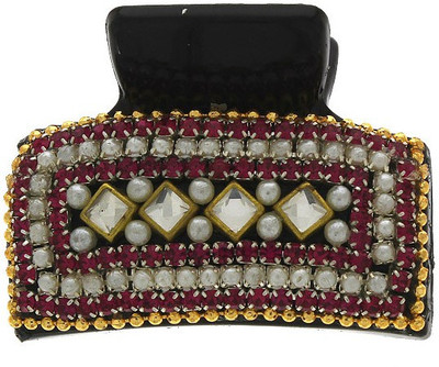 

Anuradha Art Jewellery Clutcher Hair Claw(Black)