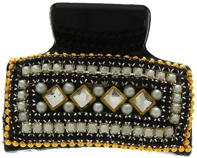 

Anuradha Art Jewellery Clutcher Hair Claw(Black)