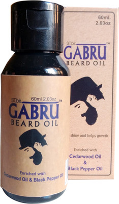 

ST.bir GABRU (cedarwoodoil and blackpepper oil) Hair Oil(60 ml)