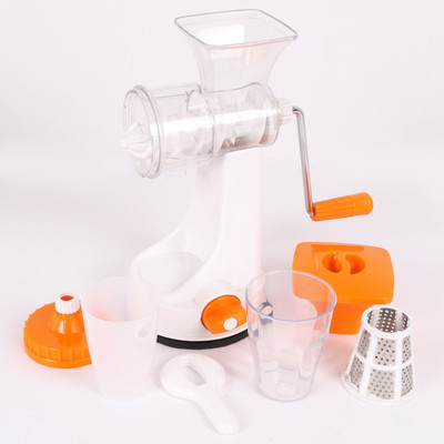 

Bluzon Multi Fruits & Vegetable Plastic, Stainless Steel Hand Juicer(Orange)