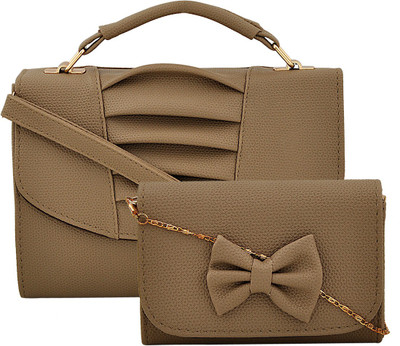 Mark & Keith Hand-held Bag(Brown)