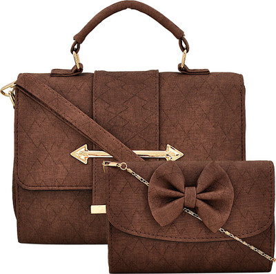 Mark & Keith Hand-held Bag(Brown)
