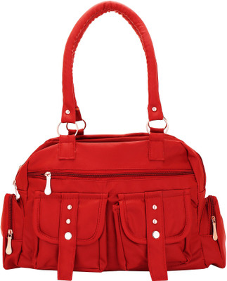 

Lady bar Shoulder Bag(Red)