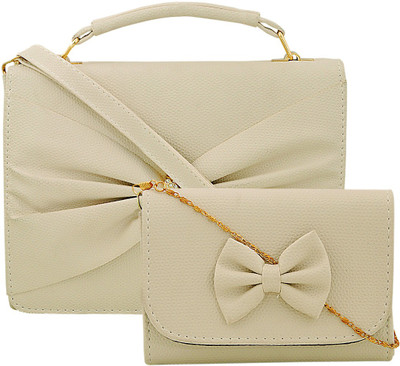 Mark & Keith Hand-held Bag(Beige)