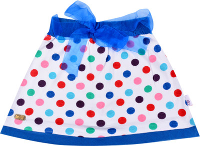 

Lil Orchids Polka Print Girls A-line Multicolor Skirt, Royal blue