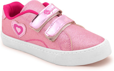 

Myau Boys & Girls Velcro Sneakers(Pink