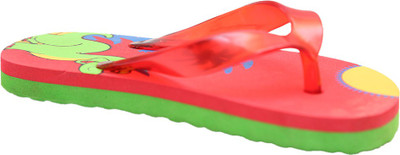 

JUMPS AND BUMPS Boys Slip On Slipper Flip Flop(Red