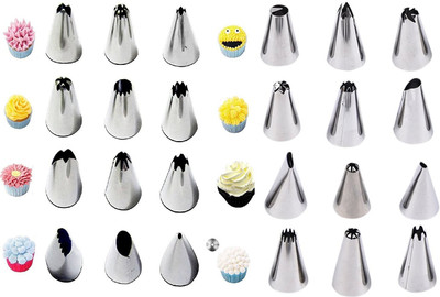 49 Off On Syga Set Of 24 Nozzle Set Of 24 Russian Nozzles Cake