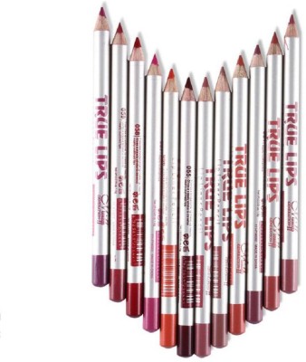 MN True Lips water proof Lip Liner Pencil(multi coloured)