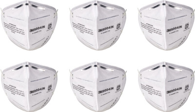 

Vezual 3M 9004IN (6 Mask) Disposable For Dust / Pollution Mask and Respirator