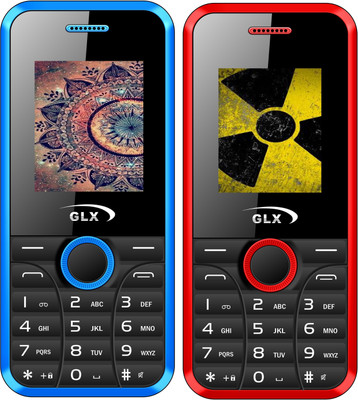 

GLX W8 Combo of Two Mobiles(Red & Blue)