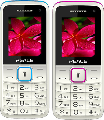

Peace Knight Combo of Two Mobiles(White $$ Blue & White $$ Pink)