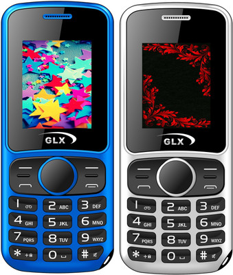 

GLX W5 Combo of Two Mobiles(Blue & White)