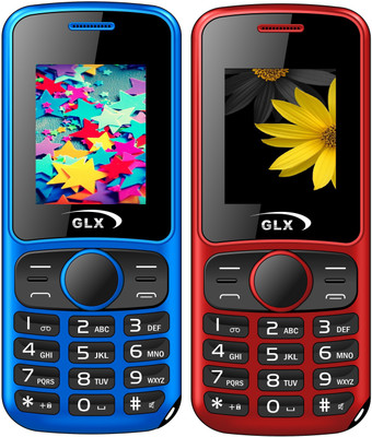 

GLX W5 Combo of Two Mobiles(Red & Blue)