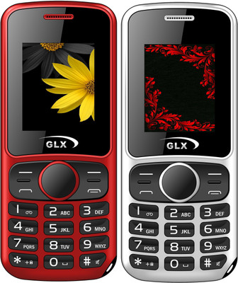 

GLX W5 Combo of Two Mobiles(Red & White)