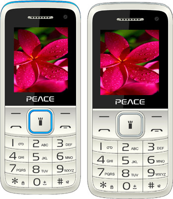 Flipkart - Peace Knight Combo of Two Mobiles(White $$ Blue & White $$ Grey)