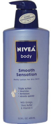 

Nivea Smooth Sensation Daily Lotion for Dry Skin, (Pack of 3)(405 ml)