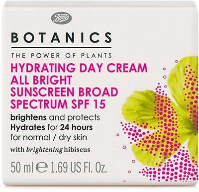 

Boots Botanics All Bright Hydrating Day Cream Spf15(50 ml)