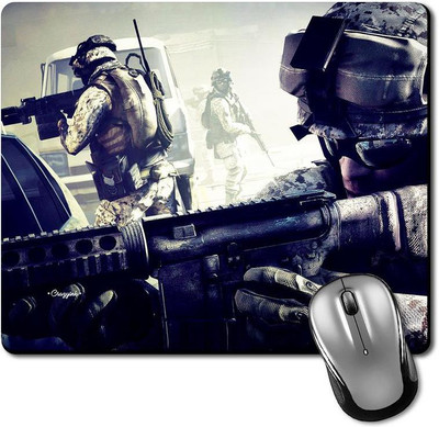 

CRAZYINK MPSoldier Aim the Target Mousepad(Multicolor)