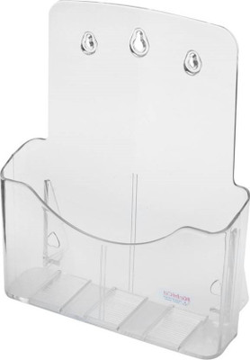 

SMKT A4 1 TIER BROUCHER STAND SET OF 2 Clear Name Plate Holder