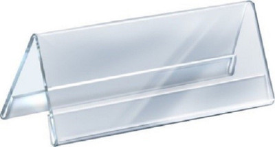 

SMKT 8 INCH A SHAPE NP PACK OF 10 Clear Name Plate Holder