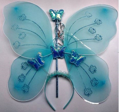 

Shre dynamic Purple fairy wing with wand Purple fairy wing with wand(Purple)