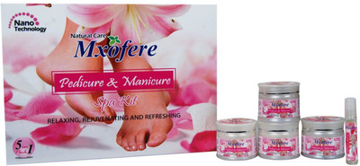

Mxofere Pedicure & manicure Spa Kit (5 in 1 Pack) with NANO TECHNOLOGY 210 GM.(210 g, Set of 15)
