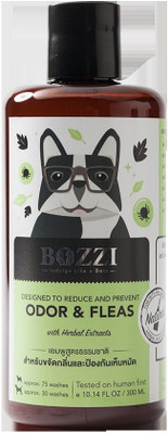 

Bozzi Original Flea and Tick, Anti-microbial, Anti-fungal, Conditioning, Anti-itching, Allergy Relief, Anti-parasitic, Anti-dandruff natural Dog Shampoo(300 ml)