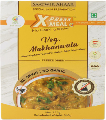 

Cira Ready to eat Jain veg makhanwala -xpress meal 135 g
