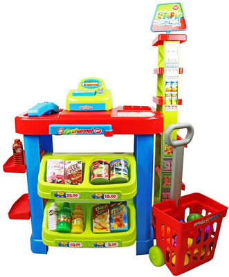 Kashti vaibhavi enterprise multicolor supermarket activity set toys