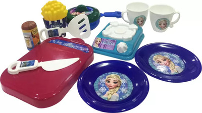 GRAPPLE DEALS Perfect Elsa Kitchen play Set Best Pretend Playset toy For Kids.