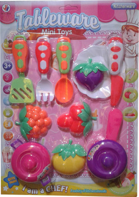 

Time2Play Kids Multi Coloured Kitchen set for Girls - Good Gift for Kids - Children Enjoy Playing for long hour 1238721