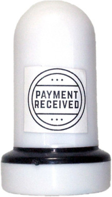 

KAARTI SK2045 PAYMENT RECEIVED Pre-Inked Rubber Stamp(Small, Black)
