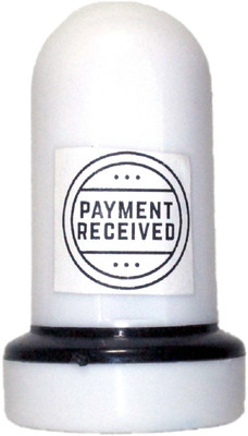 

KAARTI SK2049 PAYMENT RECEIVED Pre-Inked Rubber Stamp(Small, Red)