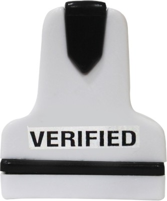 

KAARTI SK2071 VERIFIED Pre-Inked Rubber Stamp(Small, Red)