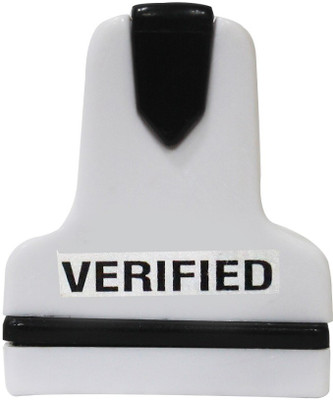 

KAARTI SK2067 VERIFIED Pre-Inked Rubber Stamp(Small, Black)