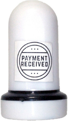 

KAARTI SK2048 PAYMENT RECEIVED Pre-Inked Rubber Stamp(Small, Purple)